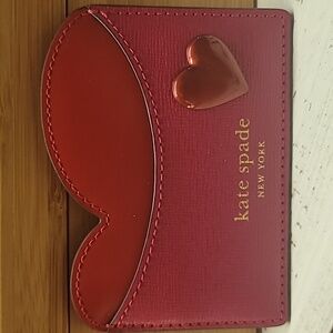Kate Spade Heart Card Holder